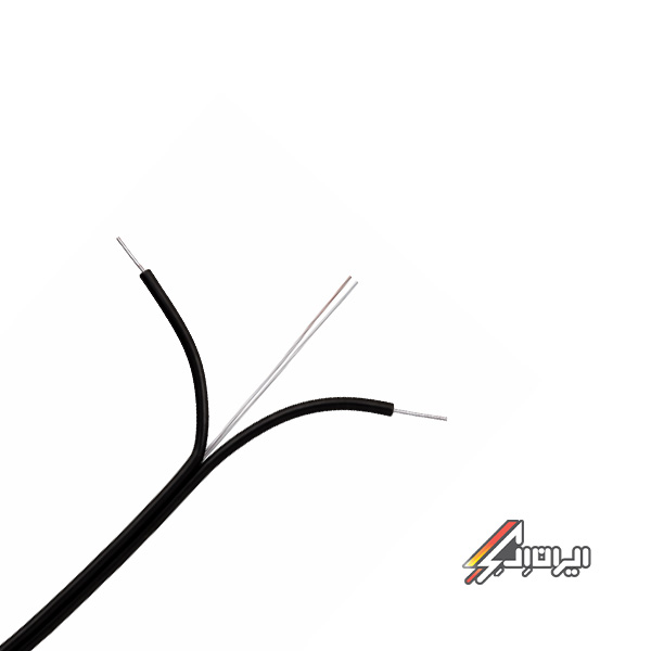 قرقره کابل فیبر نوری 2 کور رفسنجان Drop سه مهار