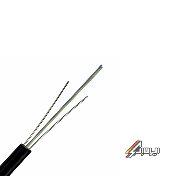 کابل فیبر نوری 4 کور رفسنجان Drop دو مهار