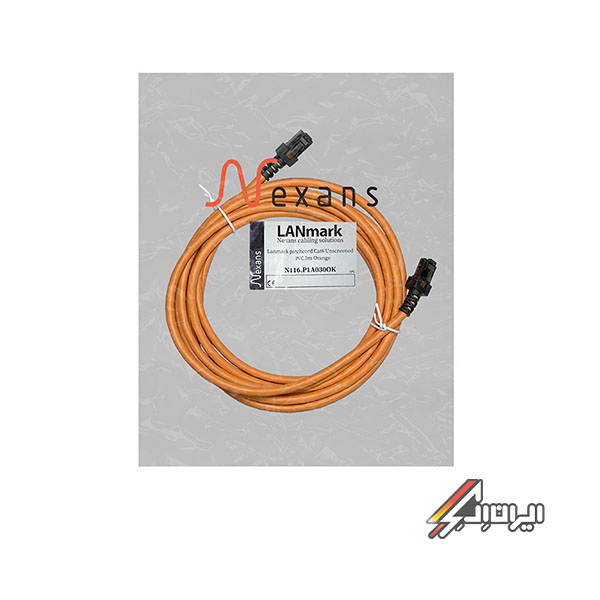 پچ کورد 3 متری Cat6 نگزنس UTP با روکش PVC
