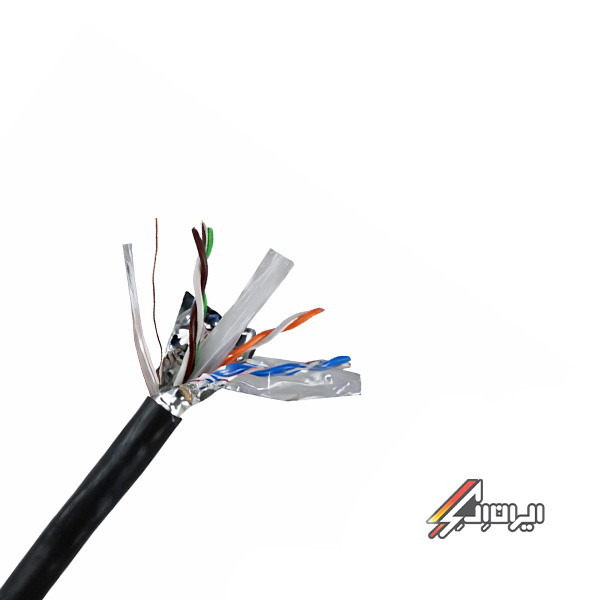 کابل شبکه Cat6 رفسنجان با ساختار FTP، اوت‌دور و تست‌شده پرمننت.
