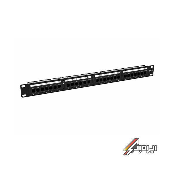 پچ پنل 24 پورت Cat6 لگراند UTP کد 002