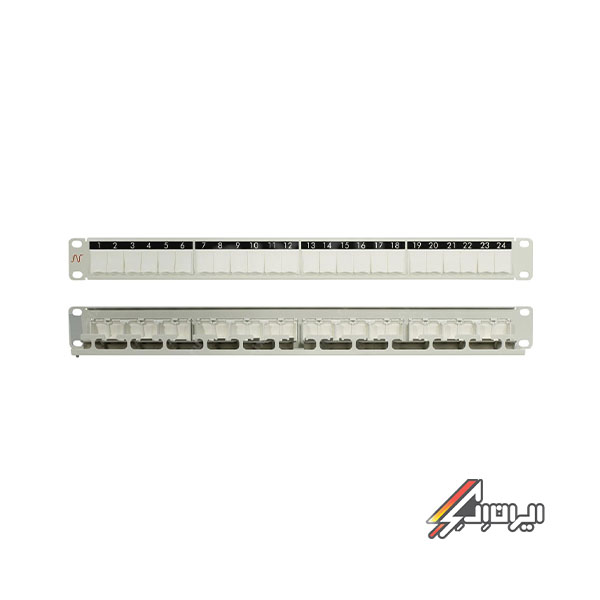 فریم پچ پنل 24 پورت Cat6 نگزنس