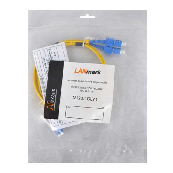 پچ کورد فیبر نوری بسته بندی