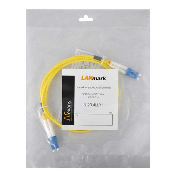 پچ کورد فیبر نوری 1 متری نگزنس LC-LC سینگل مود