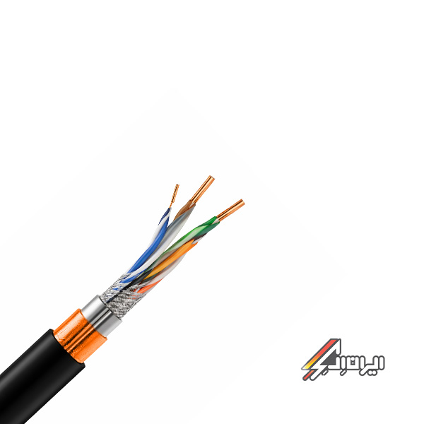 کابل Cat6 SFTP نگزنس، پایدار و کم‌نویز با تست پرمننت و دابل ژاکت.
