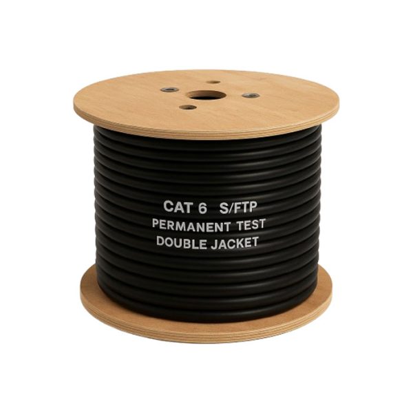 کابل شبکه Cat6 نگزنس SFTP تست پرمننت دابل ژاکت
