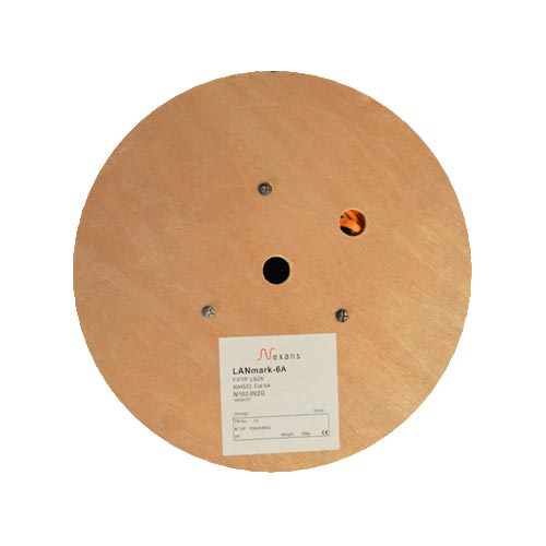 کابل شبکه Cat6a نگزنس FFTP تست پرمننت تمام مس روکش LSZH