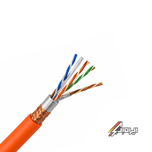کابل Cat6 SFTP نگزنس، شیلددار، هادی تمام‌مس، دارای تست چنل.