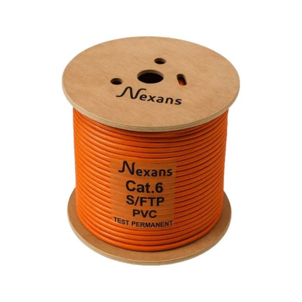 کابل شبکه Cat6 نگزنس SFTP تست پرمننت تمام مس PVC