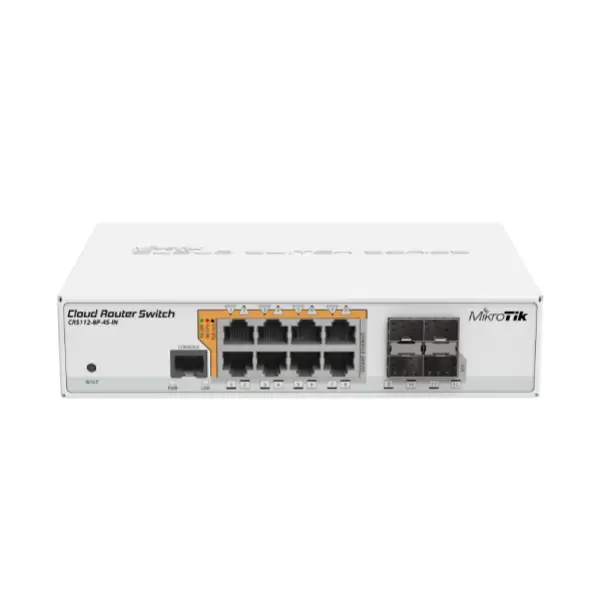 روتر میکروتیک مدل CRS112-8P-4S-IN