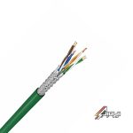 کابل شبکه Cat6 رفسنجان SFTP، تمام‌مس با شیلد کامل، روکش LSZH و تست پرمننت