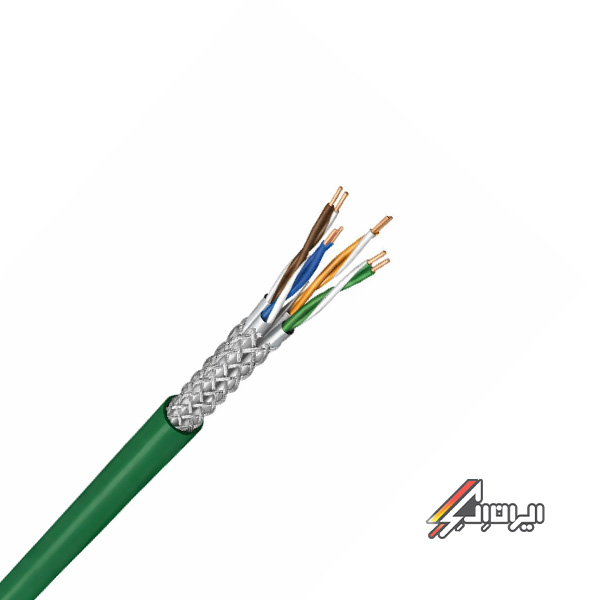 کابل شبکه Cat6 رفسنجان SFTP، تمام‌مس با شیلد کامل، روکش LSZH و تست پرمننت