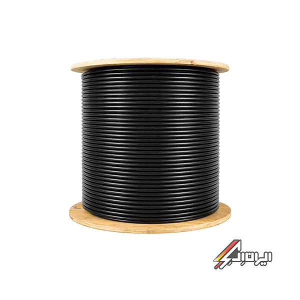 کابل شبکه Cat6 رفسنجان SFTP، تمام‌مس اوت‌دور با دابل ژاکت و تست پرمننت