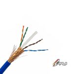 کابل شبکه Cat6 پینو sfutp تست پرمننت تمام مس PVC