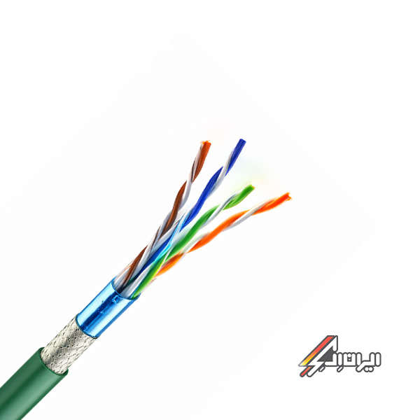 کابل شبکه Cat6 سیمیا SF/UTP با تست فلوک روکش LSZH
