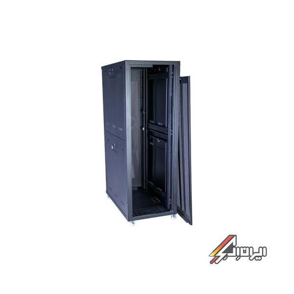 رک ایستاده کبیر صنعت 42 یونیت عمق 100 درب توری