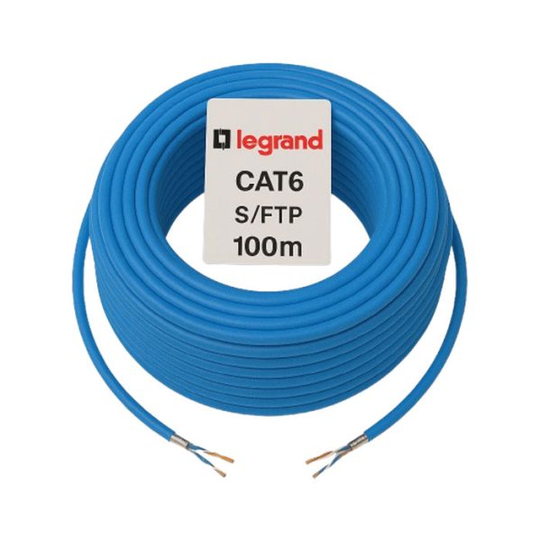 کابل شبکه Cat6 لگراند SFTP تمام مس 100 متری