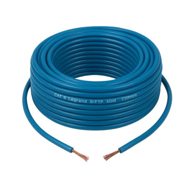 کابل شبکه Cat6 لگراند SFTP تمام مس 50 متری