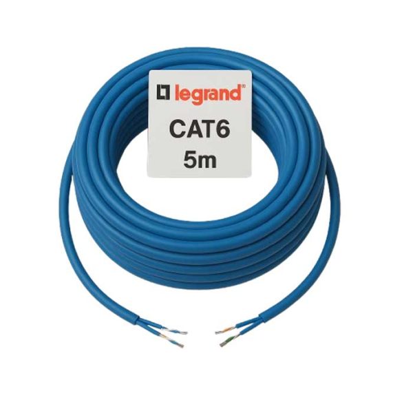 کابل شبکه Cat6 لگراند SFTP تمام مس 5 متری