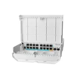 سوئیچ شبکه میکروتیک مدل CRS318-1Fi-15Fr-2S-OUT (netPower 15FR)