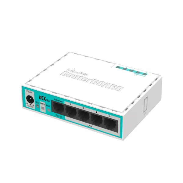 روتر شبکه میکروتیک مدل RB750r2 (hEX lite)