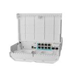 روتر سوئیچ میکروتیک مدل CSS610-1Gi-7R-2S+OUT