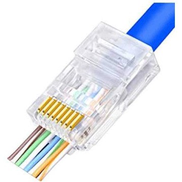 سوکت شبکه میان گذر HRUI مدل HR-PS-SOCKET