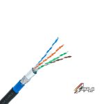 کابل شبکه CAT6 تمام مس کابل شیراز SFTP اوت دور تست پرمننت AWG24