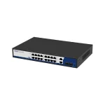 سوییچ شبکه 16 پورت POE اچ آر یو آی مدل HR900-AFG-1622S-300