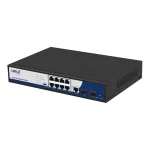 سوییچ شبکه مدیریتی 8 پورت POE اچ آر یو آی مدل HR-AFGM-82NS