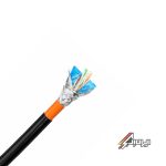 کابل شبکه Cat6 نگزنس SFTP، پایدار و کم‌نویز با دابل ژاکت.