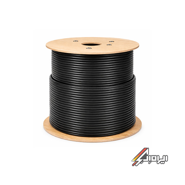 کابل شبکه Cat6 نگزنس SFTP، پایدار و کم‌نویز با دابل ژاکت.