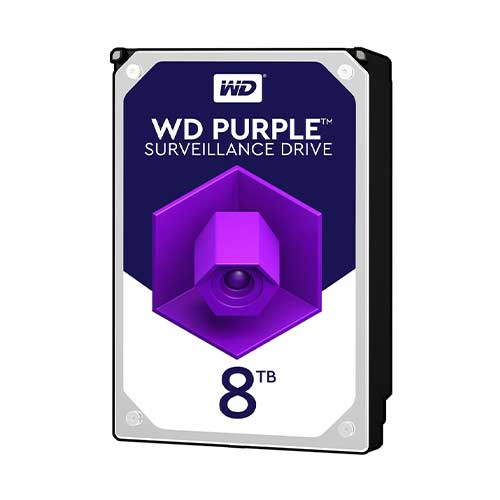 هارد اینترنال وسترن دیجیتال مدل Purple WD80PURZ ظرفیت 8 ترابایت