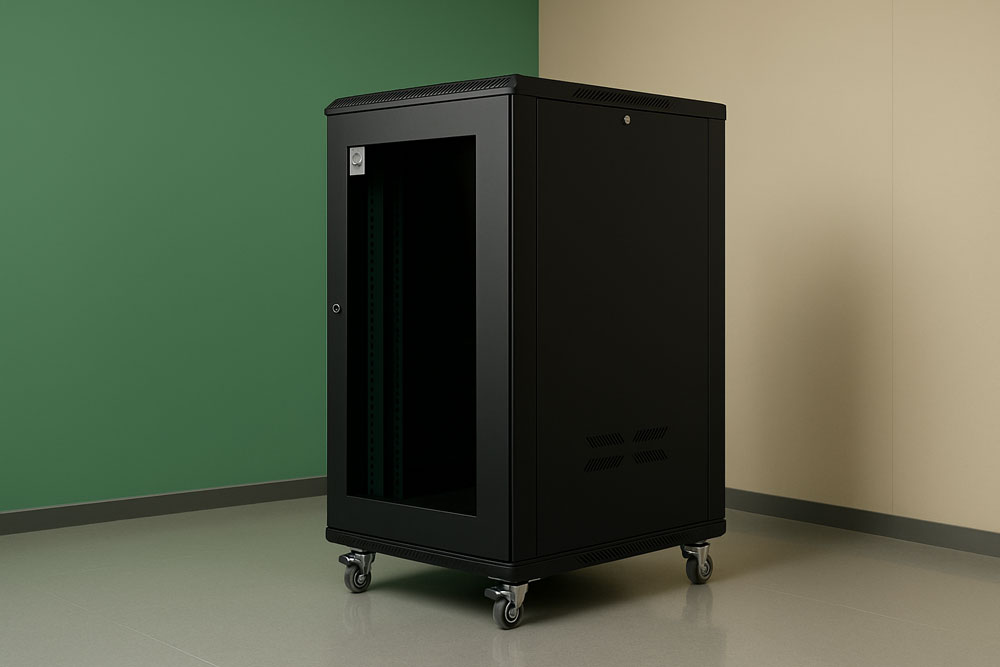 رک آماد سیستم در اتاق سرور