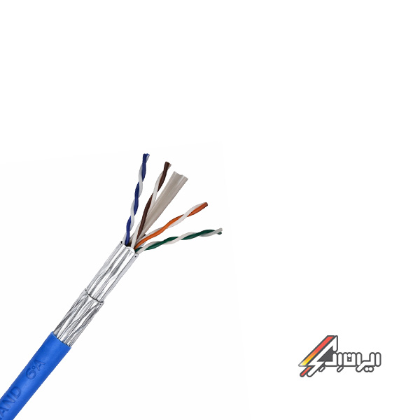 کابل شبکه Cat6 لگراند SFTP تست چنل مغزی 48
