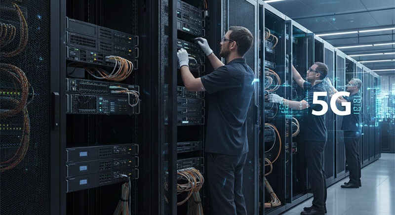 آموزش نصب رک‌های شبکه برای پایداری در دوران 5G
